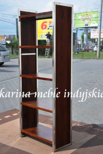 meble kolonialne - biblioteczka LD-547 brown
