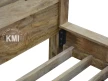 meble z litego drewna | nowoczesne łóżko Mang 180 cm LD210