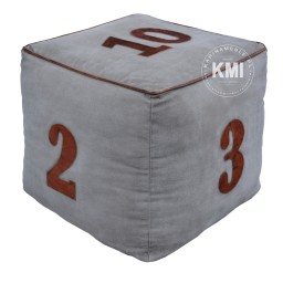 bawełniana pufa "2 3 10"
