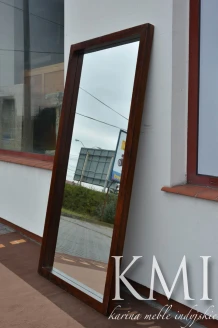 karina meble indyjskie - kolonialne lustro drewniane