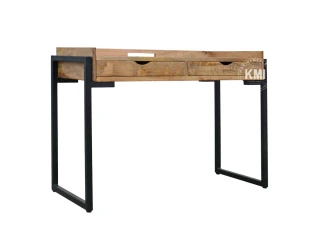 meble industrialne | designerskie biurko ORGANIC drewno mango