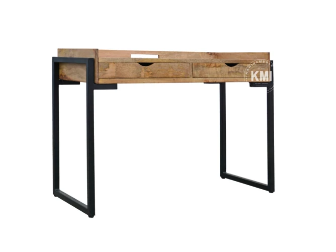 meble industrialne | designerskie biurko ORGANIC drewno mango