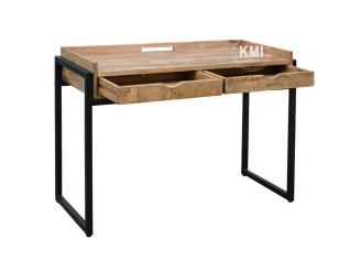meble nowoczesne | designerskie biurko ORGANIC drewno mango