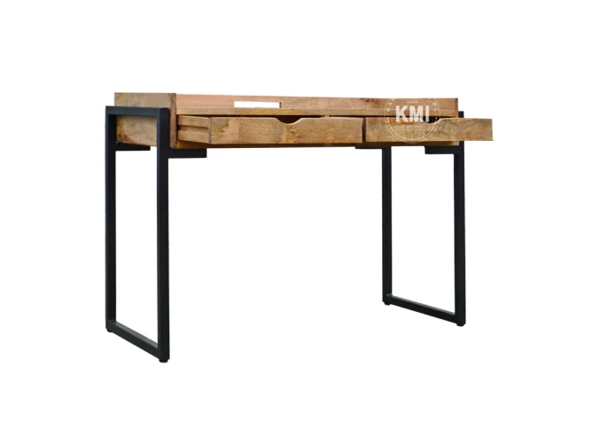 meble w stylu loftowym | designerskie biurko ORGANIC drewno mango