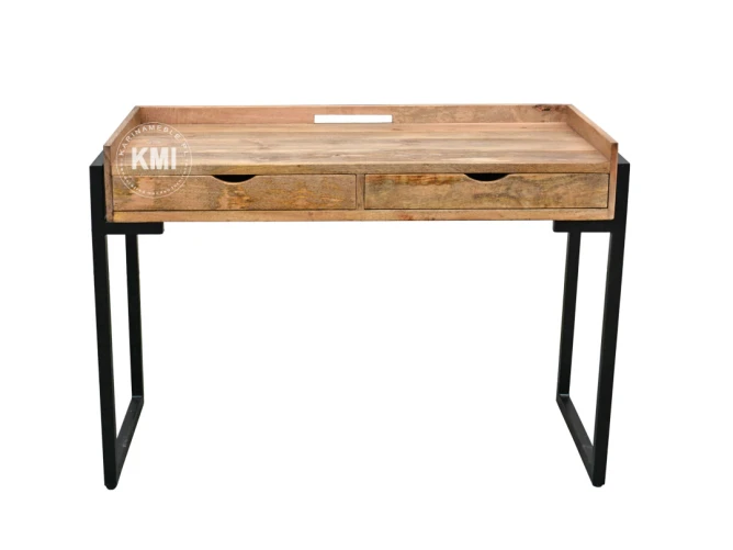 meble z litego drewna | designerskie biurko ORGANIC drewno mango