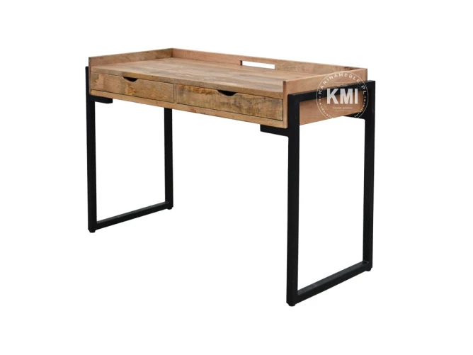 meble do gabinetu | designerskie biurko ORGANIC drewno mango