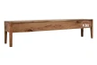 Rustykalna szafka RTV z naturalnego drewna Snug