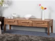 meble loftowe | szafka rtv na nóżkach SNUG naturalna 160 cm