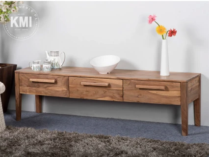 meble drewniane szafka rtv  Snug  160 cm naturalny kolor