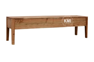 Rustykalna szafka RTV z naturalnego drewna Snug