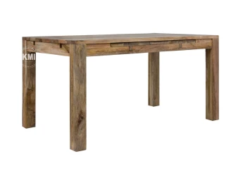 meble loftowe | rozkładany stół 200/290x100 drewno mango