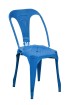 meble loftowe | metalowa krzesło Revers niebieskie 