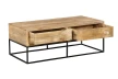 meble drewniane | stolik kawowy z szufladami Mango LD5123