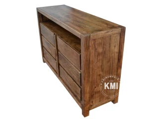 meble loftowe | komoda Ocean akacja light walnut