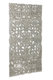 meble orientalne panel drewniany szary