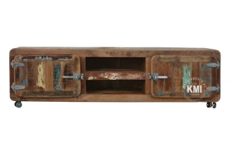 meble industrialne | szafka rtv Safe loft recykling M-54