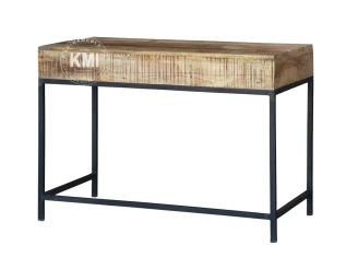 meble z Indii biurko Roma loft industrial drewno mango