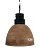 Drewniana lampa loftowa – industrialny styl i naturalne materiały