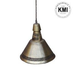 metalowa lampa industrialna brass