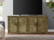 meble loftowe w salonie duża komoda BRASS matal i drewno