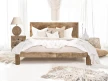 meble sypialni meble drewniane łóżko rzeźbione Sahara 160 cm boho loft