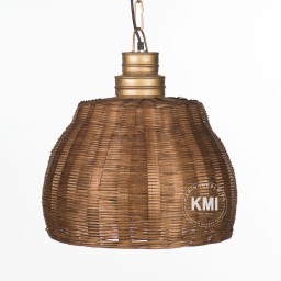 Lampa rattanowa boho – naturalne oświetlenie rattan