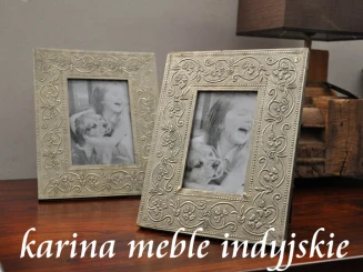 srebrna ramk na zdjęcia