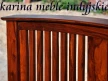karina meble indyjskie - kolonialny łóżko