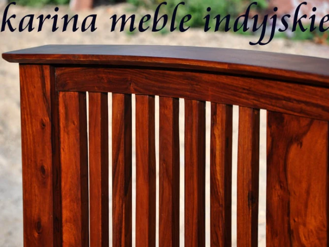 karina meble indyjskie - kolonialny łóżko