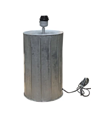 lampa metalowa postarzana baza bez abażura