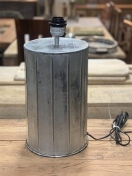 lampa metalowa postarzana baza bez abażura