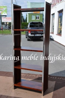 karina meble indyjskie - kolonialna biblioteczka
