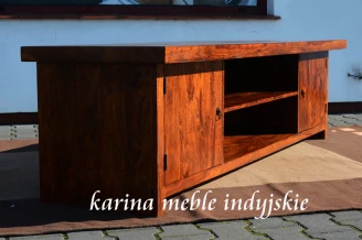 meble kolonialne - meble nowoczesne - szafka pod tv