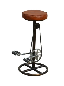Stołek barowy Cycle – solidna metalowa konstrukcja