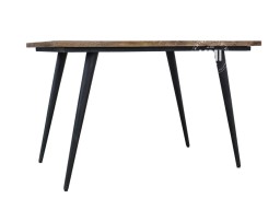 Loftowy Stół Mango 120×80 z Metalowymi Nogami