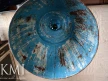 meble orientalne | loftowa lampa M-4209 blue vintage style