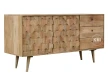 meble retro | komoda z drewna mango Honeycomb