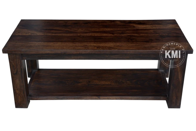 meble do salonou | nowoczesny stolik z palisandru indyjskiego LD-707 dark brown