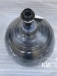 Postarzana lampa stołowa – widok z góry