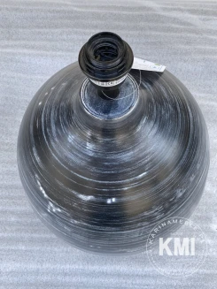 Czarna Lampa Stołowa – Postarzany Metal w Stylu Loft