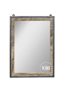 meble industrialne lustro Factory drewno metal