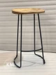 meble do jadalni stołek barowy hoker loftowy Hox 65 cm