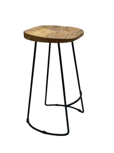 stołek barowy hoker loftowy Hox 65 cm