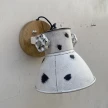 lampa industrialna kinkiet loftowy biały postarzany metalowy