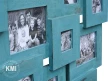 Multirama shabby chic – przetarta niebieska rama ścienna