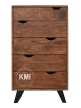 meble nowoczesne | komoda Organic Loft light walnut