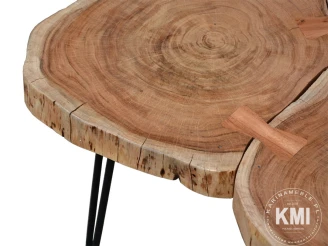 meble indyjskie stolik loftowy Organic natural