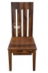 meble drewniane | eleganckie drewniane krzesło NAC-F15-111 brown