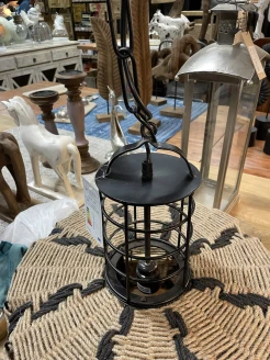 jutowa lampa sufitowa