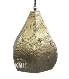 lampa orientalna marokańska złota duża